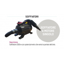 SOFFIATORE MOTORE SINGOLO 2200 W