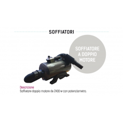 SOFFIATORE DOPPIO MOTORE 2450 W