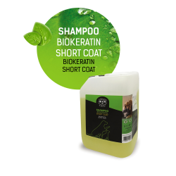 SHAMPOO BIO KERATIN SHORT COAT 5 L