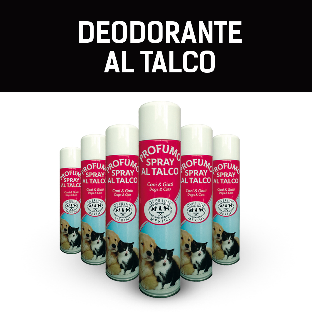 DEODORANTE AL TALCO 300 ML - MERINI Over Line